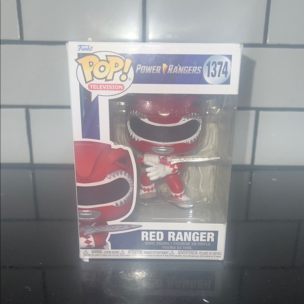 Funko Pop Red Ranger Vinyl Figure
